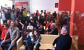 Remise officielle des CD avec la chanson "Impoo l'Ange Gardien"
