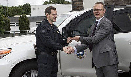 Le GIGN dévoile ses nouveaux véhicules d'intervention blindés par Centigon
