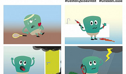 « Adoptons les comportements qui sauvent » Grande cause nationale 2016 - #GrandeCause #GestesQuiSauvent