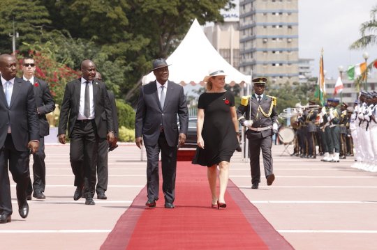 TOURNÉE AFRICAINE: LA GOUVERNEURE GÉNÉRALE DU CANADA SÉDUITE PAR LA COTE D’IVOIRE 