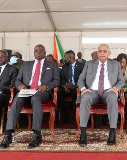 Côte d'Ivoire : Lancement des travaux de l'Agropole nord en présence du Premier ministre du Congo-Brazzaville