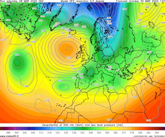 Prévisions Météo du 1er avril 2020