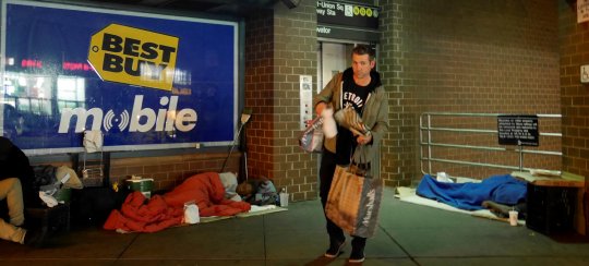 Reportage: Une nuit avec les sans-abris de Manhattan