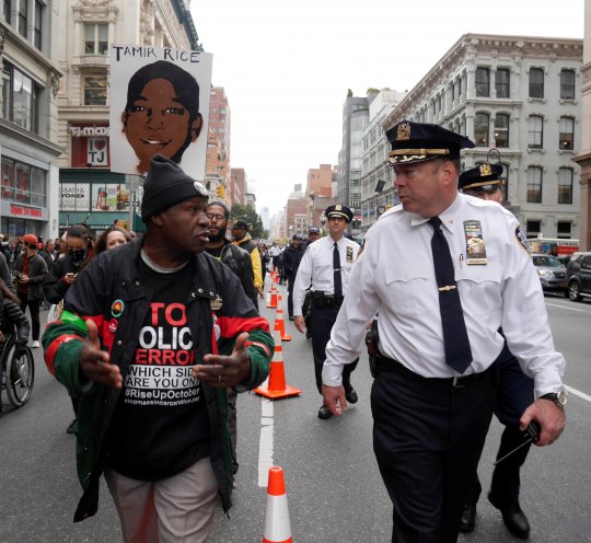  DIAPORAMA New York: Marche contre les violences policières