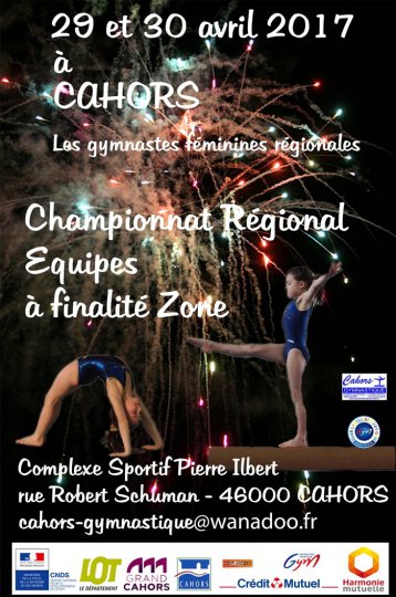 Championnat régional de Gymnastique féminine à Cahors