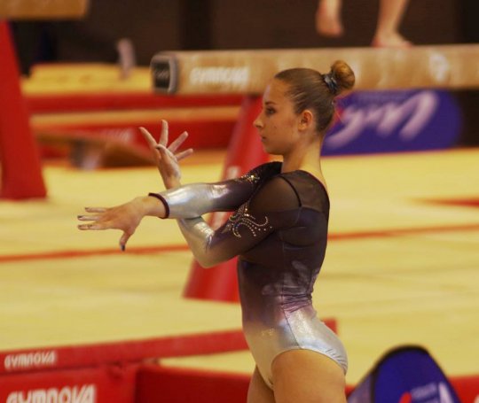 Clémence BEHIER Vice-Championne de France de Gymnastique au sol