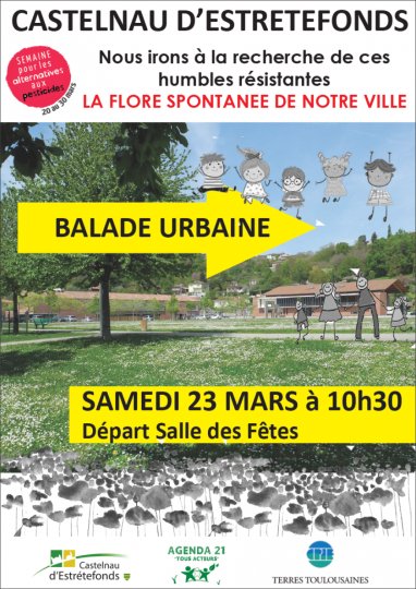 BALADE URBAINE A CASTELNAU D'ESTRETEFONDS