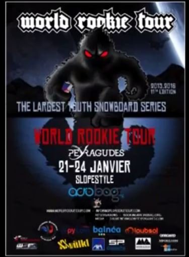 21 / 24 janvier, Word Rookie Tour à Peyragudes#ApocalypseSnowNPY