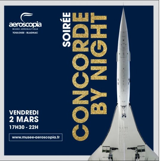 Aéroscopia soirée exceptionnelle #aeroscopia #concorde #aviation #tvlocale.fr