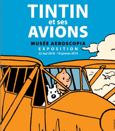 Aéroscopia : exposition TINTIN #tintin #aeroscopia #occitanie #tvlocale.fr