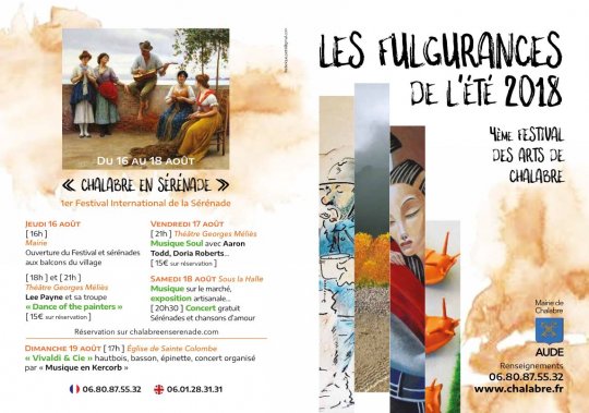 Fulgurances de l’été 4ème Festival des Arts de #chalabre #audetourisme #occitanie #tvlocale.fr