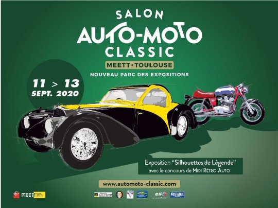1ere expo AUTO MOTO RETRO et classic au MEET le nouveau Parc des expo  #salon # toulouse métropole #collection #tvlocale.fr #auto moto #enchères