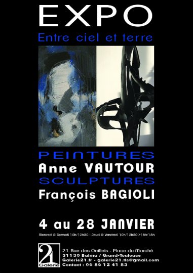 Entre ciel et terre Galerie d'Art Galerie 21 Balma Grand Toulouse