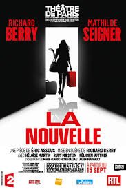 La Nouvelle : Richard Berry et Mathilde Seigner provoquent l'hilarité au ''Théâtre de Paris'' !