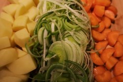 Il fait froid - Soupe de légumes express - 15 minutes, délicieuse