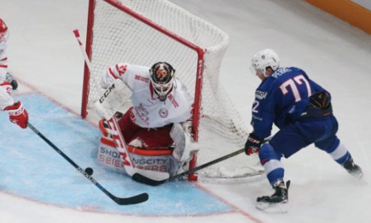 HOCKEY SUR GLACE  TOURNOI EIHC  MATCH 3 : France 1-4 Danemark SAMEDI 9 FÉVRIER 2019 KLAGENFURT (AUTRICHE)