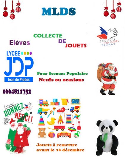 Redonner un sourire aux enfants pour Noël : les jeunes de la MLDS Castelsarrasin/Moissac - Mission de lutte contre le Décrochage Scolaire - se mobilisent