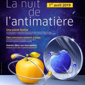 La première « Nuit de l’antimatière », le 1er avril 2019 dans toute la France @CNRS