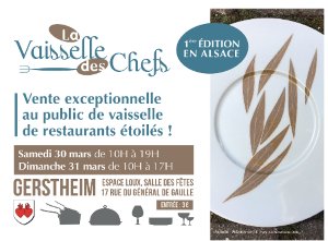 La Vaisselle des Chefs – Alsace 2019