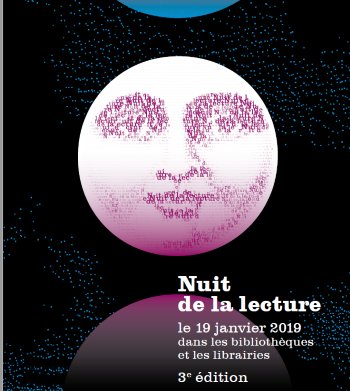 Nuit de la lecture le 19 janvier 2019 dans les bibliothèques et les librairies 3e édition #NuitLecture