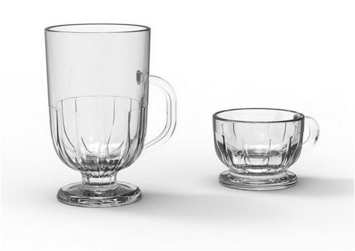La Rochère lance deux collections de mugs, tasses et verres imaginées par La Racine @la_rochere @claramoreno