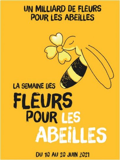 du 10 au 20 Juin 2021, offrez des fleurs aux abeilles ! @val_hor  @PrimaveraRP