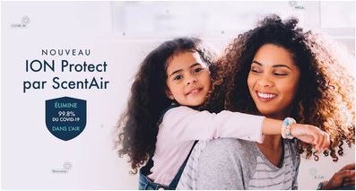 ScentAir® lance en france son système de purification d'air actif ION Protect TM, réduisant en toute sécurité la menace de contracter le COVID-19 en intérieur