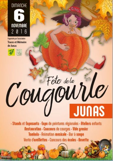 Fête de la Cougourle - Junas le 6 novembre 2016 #Junas #Courge #TvLocale_fr