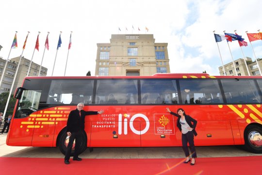 Création de liO, le service des transports en Occitanie 