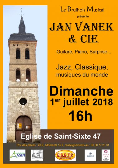 Saint-Sixte (47) : 15e â€‹concert du Brulhois Musical