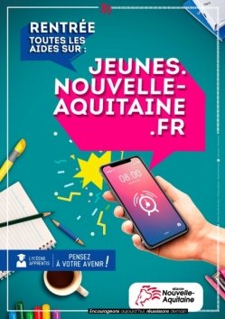Nouvelle Aquitaine Aides de rentrée 2018 - 2019 : inscriptions ouvertes sur jeunes.nouvelle-aquitaine.fr