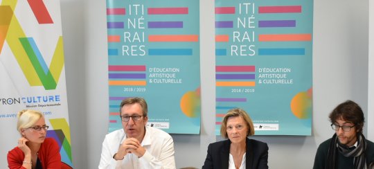 Aveyron Culture : Itinéraires d’éducation artistique et culturelle 2018/2019.
