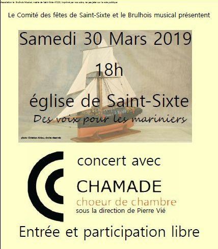 Saint Sixte (47) : ''Des voix pour les mariniers''