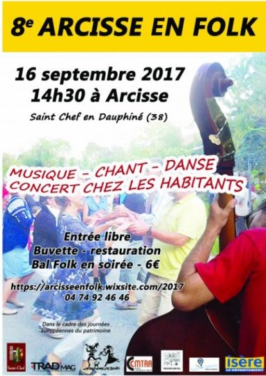 16.09.17 le village d’Arcisse (38) en folk.