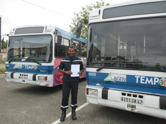 19.09.17 Agen : Seconde vie pour deux bus du réseau 