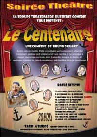 Le théâtre de #LAPLUME  propose une pièce irrésistible ''#LE CENTENAIRE'' (47).