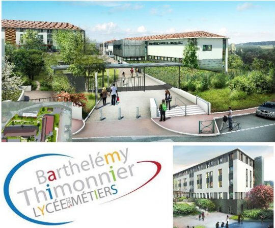 La  Région  investit  #12M€  pour  restructurer  le  ''#lycée #Barthélémy Thimonnier de l’Arbresle