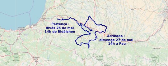 #Béarn et ''Bas Adour : la #course relais de la #Lenga #Nostra organisée par #Ligams !