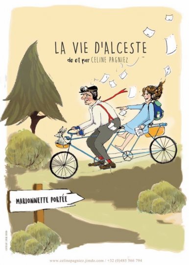 Céline Pagniez, comédienne Marionnettiste parcours l’Occitanie avec ''La Vie d’Alceste''