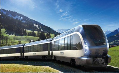 Un train extraordinaire conçu par Pininfarina : le Goldenpass Express, un train panoramique de la Compagnie MOB, devient réalité en Suisse