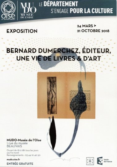 Christine FIZSCHER a pour éditeur le très estimé Bernard DUMERCHEZ auquel une exposition rend un hommage de toute SPLENDEUR jusqu'à fin octobre 2018