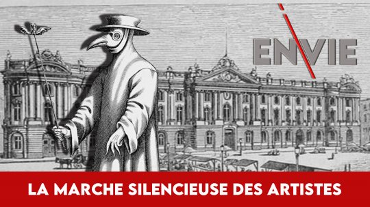 MARCHE SILENCIEUSE. J'ai envie d'un souffle d'ART sur la Ville de TOULOUSE. 19 juin 2020. De 16 à 18 HEURES. GALERIE 21.