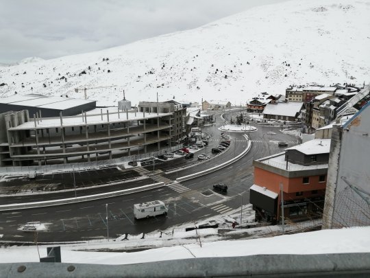 CORONA/COVID19. ANDORRE. Le grand désert Blanc. 9 Février 2021.