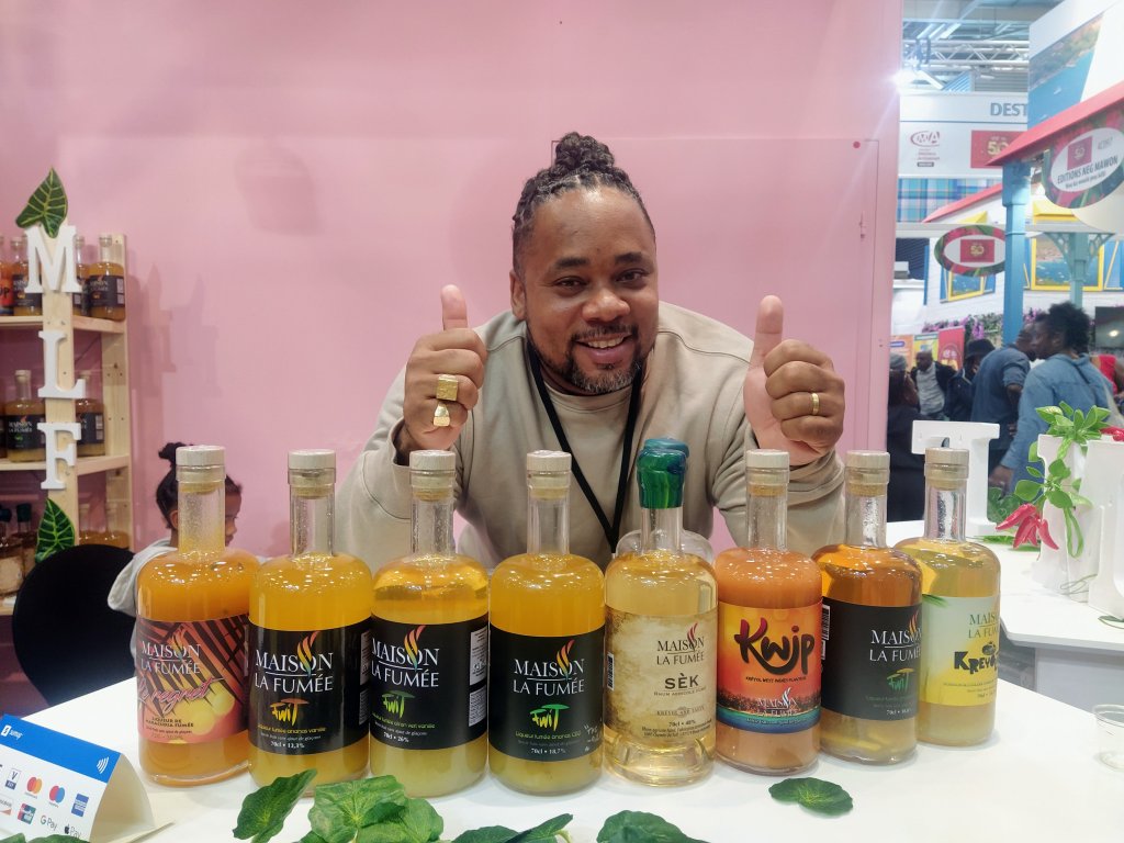 TV Locale Paris - Foire de Paris, Marc Paturot : Un artisan fumeur guadeloupéen passionné de cuisine.
