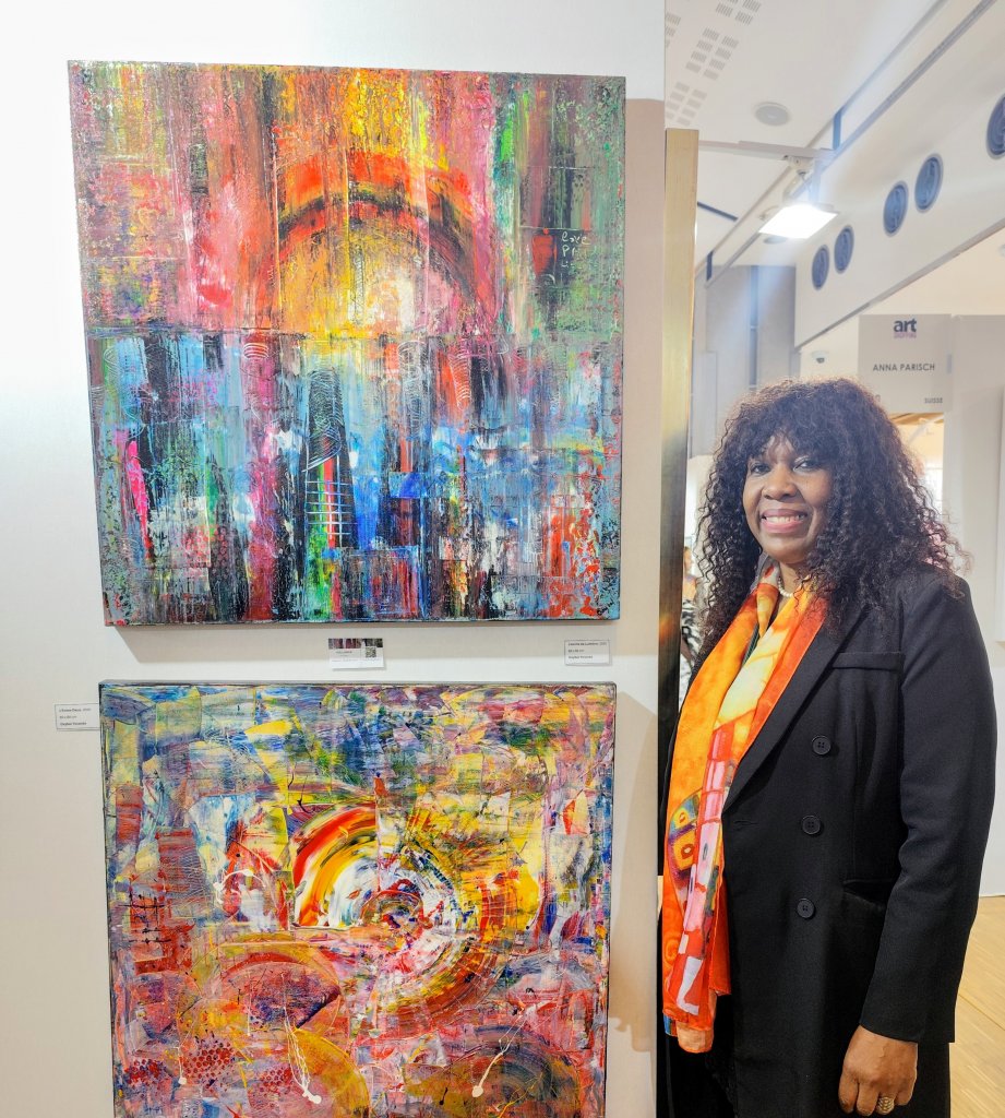 Yolande Oxybel – Traverser l’entre-deux pour atteindre la lumière au Carrousel du Louvre.