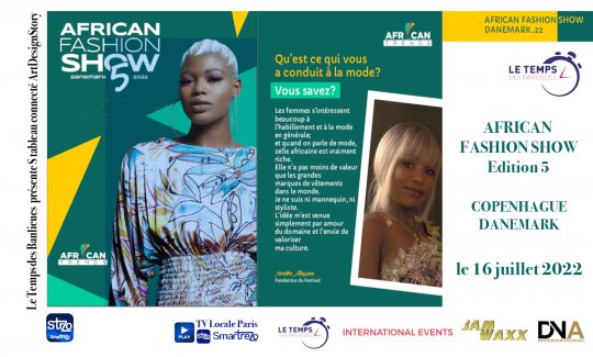 Evènement - AFRICAN FASHION SHOW 5 2022 - DANEMARK