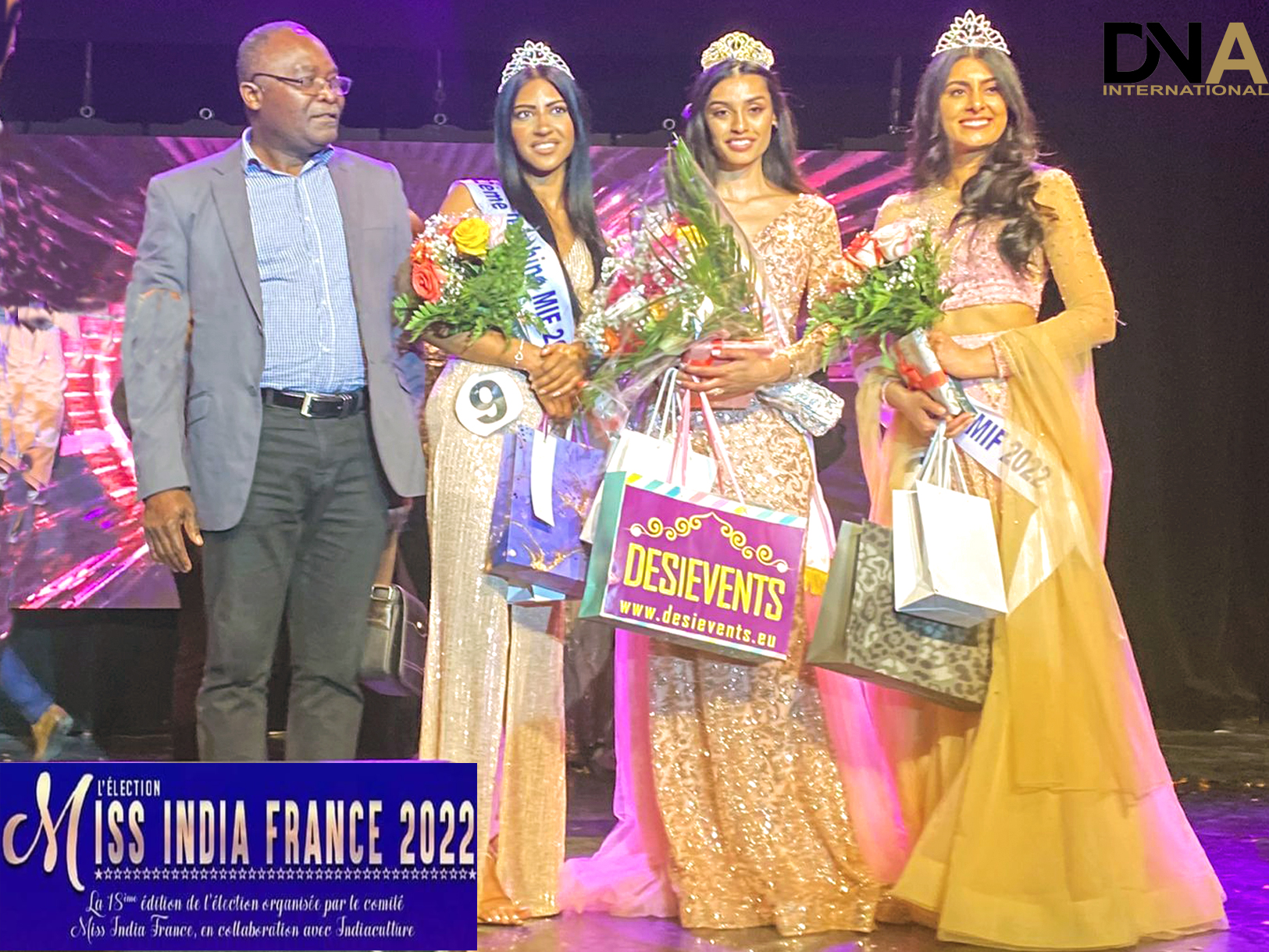 Miss India France 2022 - 18 ème Edition _ MONSIEUR PAULIN DOTONOU LA-FIA