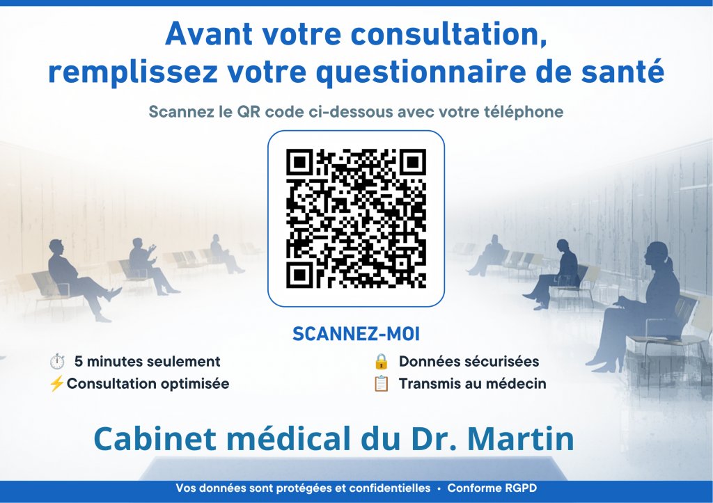 CWC-Santé N°8 - ... et si nous vous proposions de rédiger, modifier, compléter les questionnaires intégrés aux QR Codes de vos affiches ?