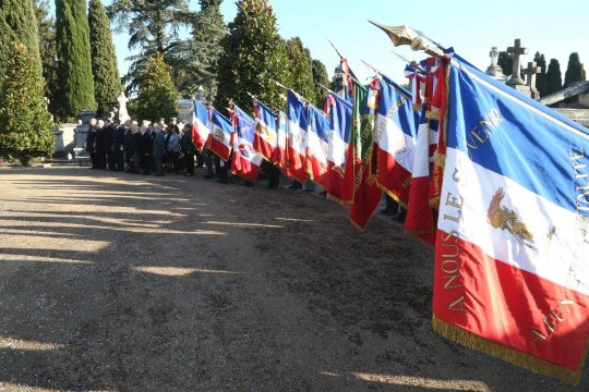 Toulouse : Hommage aux Victimes de Guerres pour la Toussaint au Cimetière Terre Cabade.