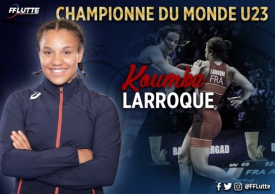 Championnats du Monde U23 - KOUMBA LARROQUE EN OR